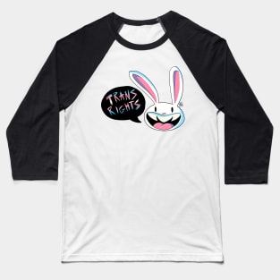 Trans Rights Max! Baseball T-Shirt